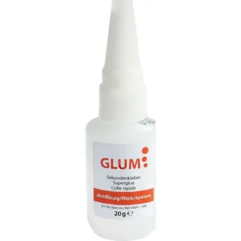 Průmyslové lepidlo Siva Vteřinové lepidlo husté 20g