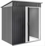 Jurhan Zahradní domek na nářadí M, 162x86x181cm, antracitová