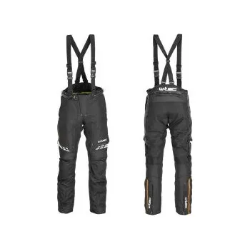 Moto oblečení Pánské moto kalhoty W-TEC Spirital - černo-oranžová, M