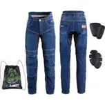 Pánské moto jeansy W-TEC Biterillo - modrá, S