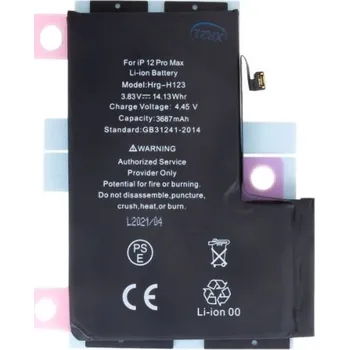 Baterie pro mobilní telefon iPhone 12 Pro MAX Baterie 3687mAh Li-Ion (Bulk) NONAME