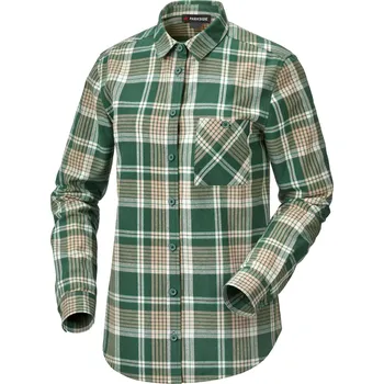 Dámská košile PARKSIDE® Dámská flanelová košile (zelená/béžová/bílá, 40)