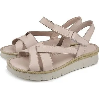 Oblečení a móda Vlnka Dámské kožené sandály Apolena šedá velikost obuv dospělí 39