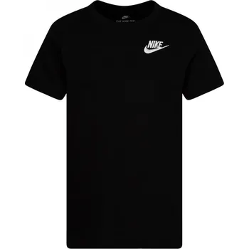 Nike NSW Futura T Shirt Infant Boys Black 6 - 7 Years