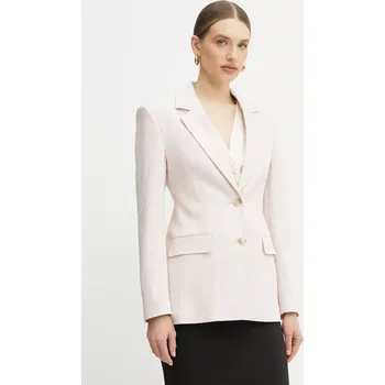 Dámské sako Sako BOSS růžová barva, 50537451 03X, vel. 34