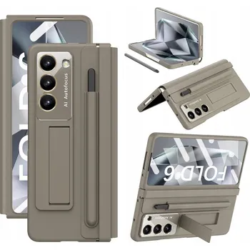 Pouzdro na mobilní telefon Zadní Kryt XGSM pro Samsung Galaxy Z Fold6 5G hnědý