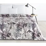 ArtFir Přehoz na postel DAVOS 2 | fialová/šedá 170 x 210 cm
