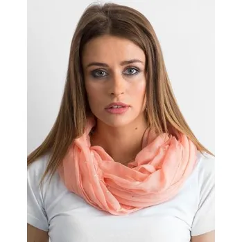 Šátek Dámský šátek s kamínky XIMEA broskvový