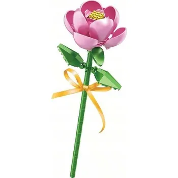 ostatní stavebnice FLOWER květiny stavebnice pro děti i dospělé Pivoňka věčná květina MIKULÁŠ