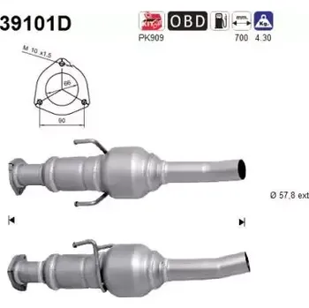 Katalyzátor AS Katalyzátor ASA 39101D + DOPRAVA ZDARMA!