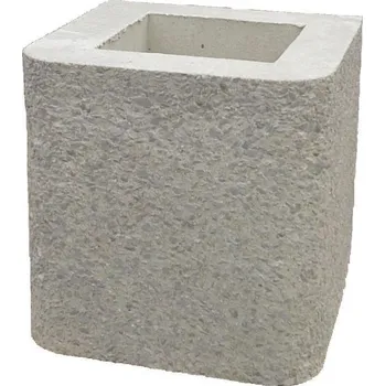 Komín Prodloužení zahradního krbu - 30 cm - Růžová