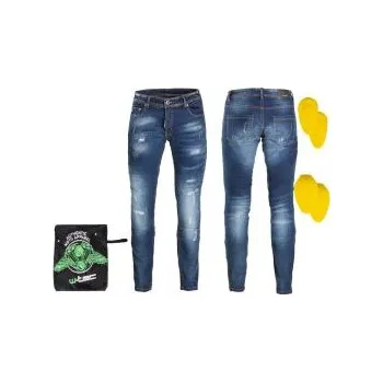 Moto oblečení Pánské moto jeansy W-TEC Feeldy - modrá, 5XL