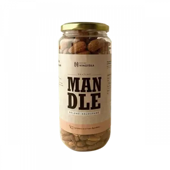 Mandle neloupané, pražené a solené 360g
