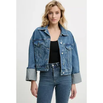Dámská casual bunda Džínová bunda Answear.LAB sng.99.tos modrá 55X, vel. XL