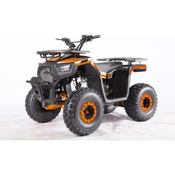 Dětské elektrovozidlo Ramiz 120CC DISCOVERER Oranžová motorová čtyřkolka