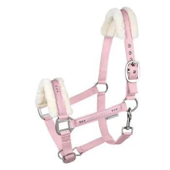 Ohlávka AWA Elegant pony pudrově růžová