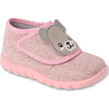 Dívčí bačkory Dívčí bačkůrky BEFADO FLEXI 454P037 - méďa Velikost: 21