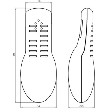 Elektroinstalační materiál Vysílač radiofrekvenčního (RF) signálu vícekanálový, ruční ABB 3299-96908 S tmavě šedá