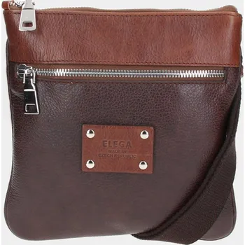Malá crossbody placka Gery hnědá