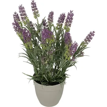 umělá květina Nohel Garden Levandule v květníku 37 cm