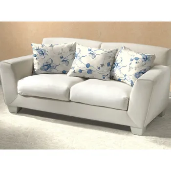 Povlak na dekorativní polštářek Bavlněný povlak na polštář 70x90 KOMFORT Bloom elegance banán