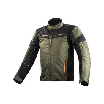 Moto bunda Pánská moto bunda LS2 Shadow Man Khaki Black - khaki-černá, L