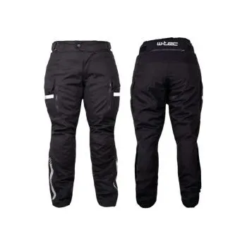 Sportovní oblečení Dámské moto kalhoty W-TEC Siema - černá, L rozšířená