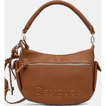 Kabelka Kabelka Desigual HALF ASTANA CAMEL hnědá barva, 25SAXPBW 88X, vel. ONE SIZE