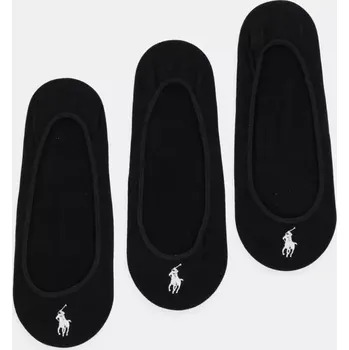 Pánské ponožky Ponožky Polo Ralph Lauren dámské, černá barva, 455770342 99X, vel. ONE SIZE