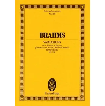 Johannes Brahms: Variations On A Theme Of Haydn Op 56a (noty, partitura)