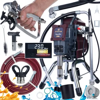 Stříkací pistole HYDRODYNAMICKÁ STŘÍKACÍ PISTOLE S REGULACÍ TLAKU, HLASOVÝ ASISTENT SMART