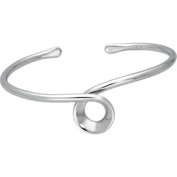 Módní doplněk Goldstore Stříbrný pevný náramek v lesku Váha: 16.35 g