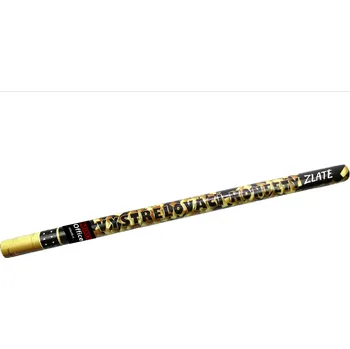 Konfeta Vystřelovací konfety zlaté 60cm