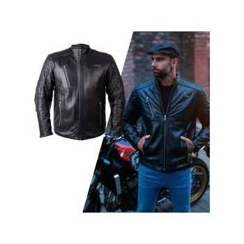 Sportovní oblečení Kožená moto bunda W-TEC Elcabron - černá, 4XL