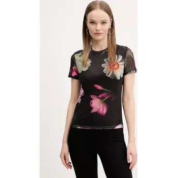 Tričko Desigual DES MOINES černá barva, 25SWTK88 99X, vel. XS