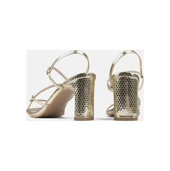 Dámské sandále L37 Sandály WAITING 4 THE SUN Zlatá 40
