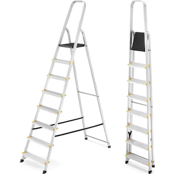 Žebřík Higher Hliníkový žebřík PRO EN-131, 8-stupňový, 150kg | HIGHER