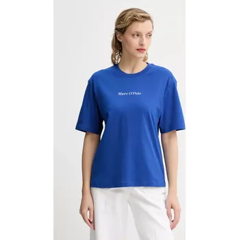 Pánské tričko Bavlněné tričko Marc O'Polo modrá barva, 502201251033 57X, vel. S