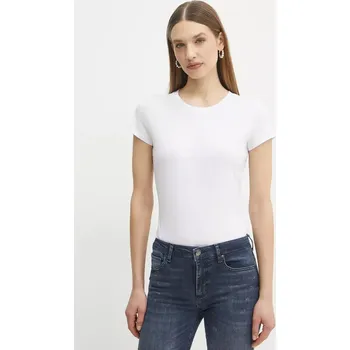 Bavlněné tričko Armani Exchange bílá barva, XW000530 AF10359 XW000530.AF10359 00X, vel. M