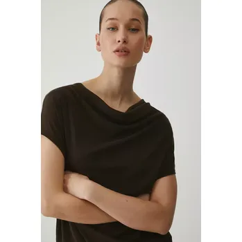 Pánské tričko Tričko Medicine hnědá barva RS25.TSD703 89X, vel. XS