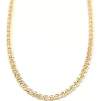 Řetízek Zlatý řetízek Rombo propletený dvojočko 3,70g