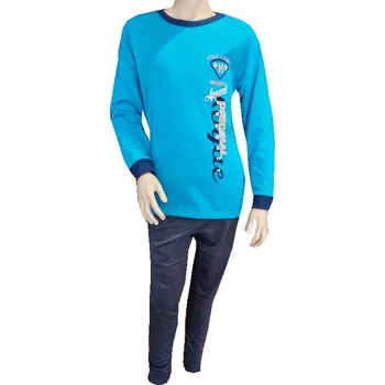 Chlapecké pyžamo xcena Dětské pyžama s nápisem Velikost: 146/152