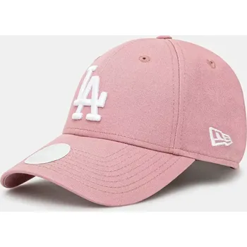 Kšiltovka Bavlněná baseballová čepice New Era růžová barva, 60595170 03X, vel. ONE SIZE