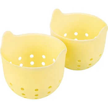 LIVARNO home Sada na pošírování vajec, 2dílná / Sada kroužků na volská oka, 4dílná / Forma na omelety (forma na pošírované vejce)