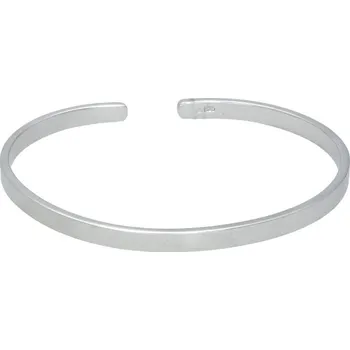 Módní doplněk Goldstore Stříbrný pevný náramek hranatý profil Váha: 12.25 g