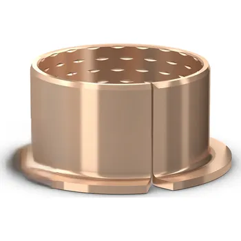 B90 P 4040 40/44/55x40 Přírubové pouzdro celobronzové s mazacími kapsičkami