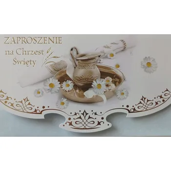 Obraz Pozvánka na křtiny pro chlapce