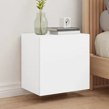 Komoda vidaXL Nástěnné TV skříňky 2 ks 40,5x30x40 cm kompozitní dřevo [836901] Barva: Bílá