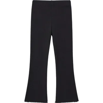 MAYORAL dívčí rozšířené žebrované legíny černá vel. 110 cm