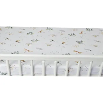 Prostěradlo PROSTĚRADLO MUŠELÍNOVÉ S GUMOU DO POSTÝLKY 120X60 BAVLNA 100%